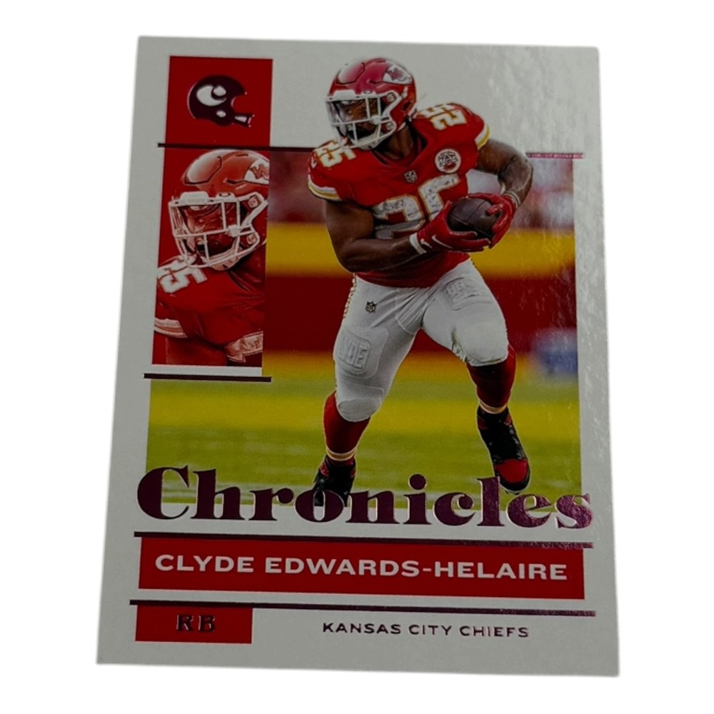 2021 Panini Chronicles Football‎ Clyde Edwards-Helaire No 57 Kansas City Chiefs